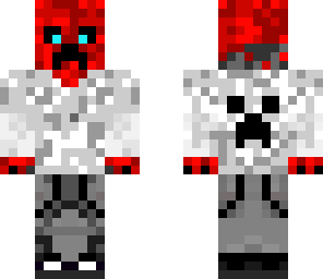 red creeper with hood