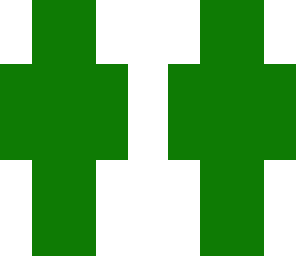 green skin
