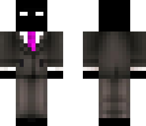 ender man in a suit