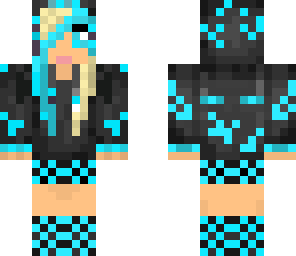 blue ender girl