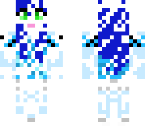 crazy snow girl