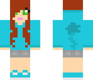 flowergirl blue
