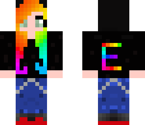 rainbow girl