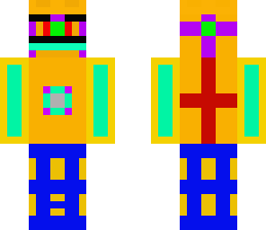 gold robot king