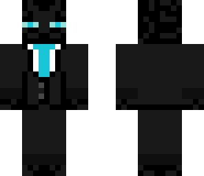 enderman in suit 'cyan'