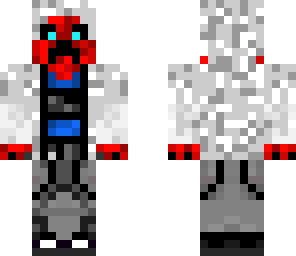 red creeper with hood