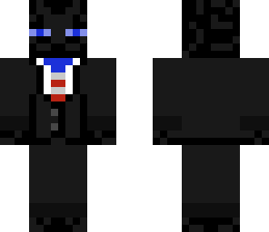 enderman in suit '4th of july'
