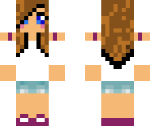 cool haired girl