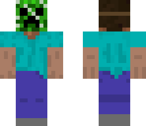 awesome creeper steve