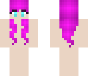 pink hair girl base