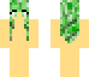 creeper hair girl base