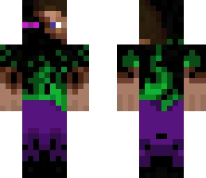green steve enderman