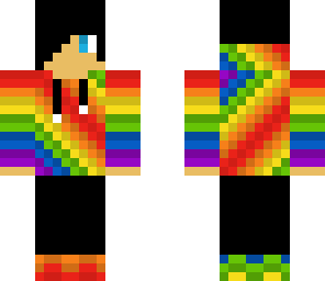 rainbow hoodie dude
