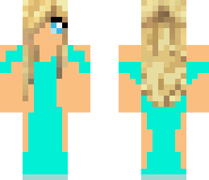 turquoise prom dress