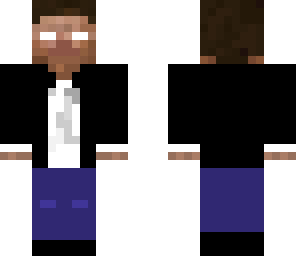 herobrine with headphones