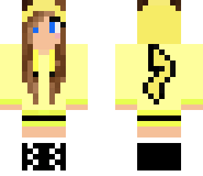 blue eyed pikachu girl