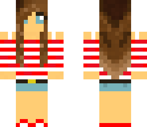 red girl skin