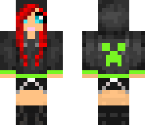 cute creeper girl