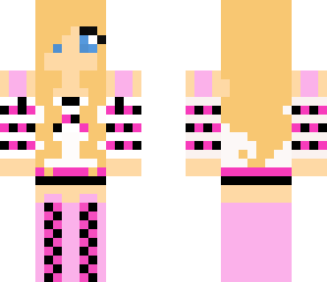 cute pink girl