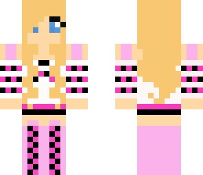 fixed pretty pink girl