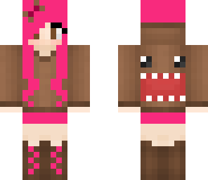 domo girl with headphones