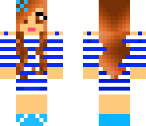 blue girl