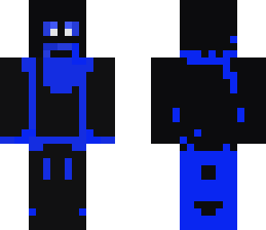 blue old man