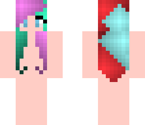 splatter hair girl base