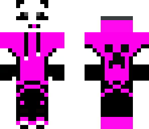 the panda of pink
