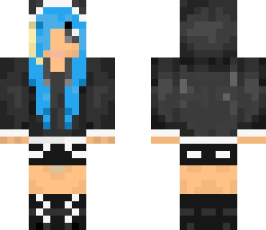 blue girl edit