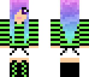 cutie stripes girl