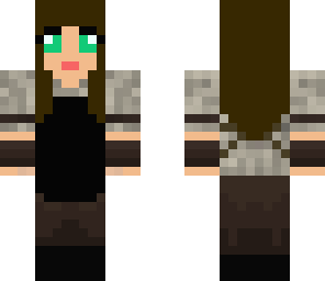 minecraft girl blacksmith