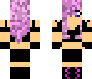 cool purple girl