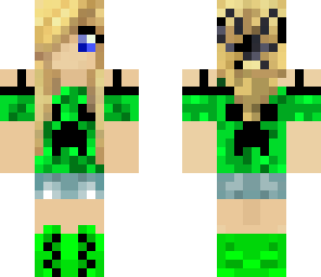 cute creeper girl