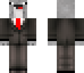 whale in a suit