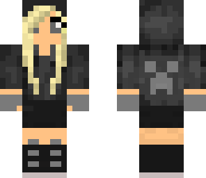 gray creeper girl