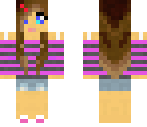 pretty girl with bow