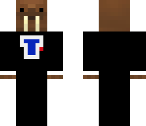 walrus in a tux