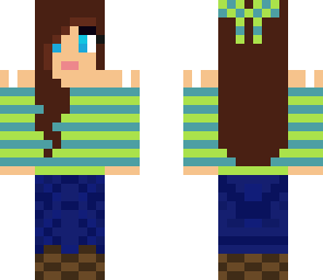 stripes girl