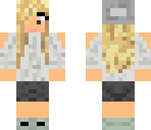 cute gamer girl with a hat