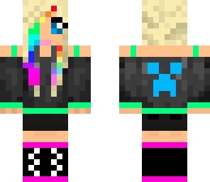 rainbow girl