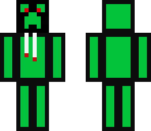 green cube creeper