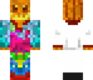 rainbow halloween man