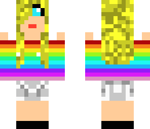 girl arco iris