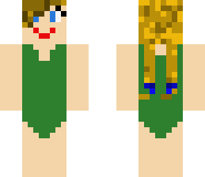 green swimsuit