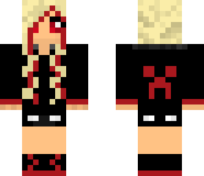 red creeper girl
