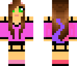 pink kitten skin