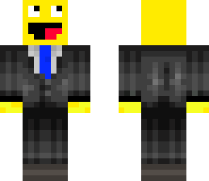 epic face blue tie