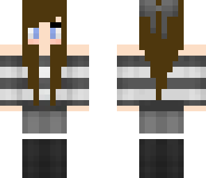 my personal skin with brown hair