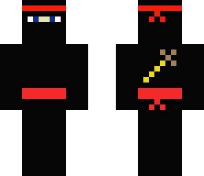 ninja with golden sword